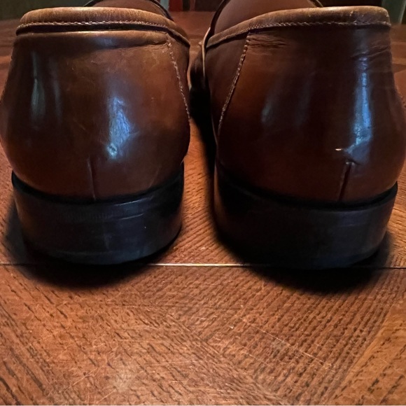 JOHNSTON & MURPHY DOMANI ITALIAN MEN’S LEATHER DRESS SHOES - Picture 12 of 14